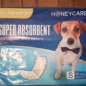 All-Absorb Super Absorbent Disposable Male K-9 Wraps